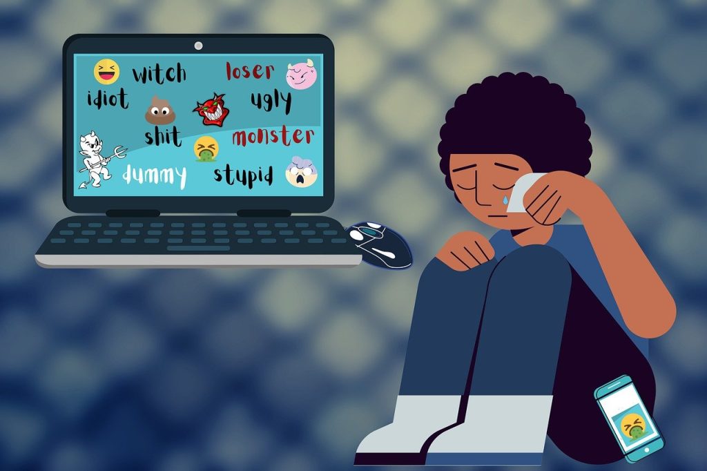 Ragazzo triste dopo cyberbullismo